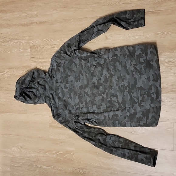 Lululemon Heritage Camo Dark Olive Twill Surge Warm Full Zip - Picture 2 of 2